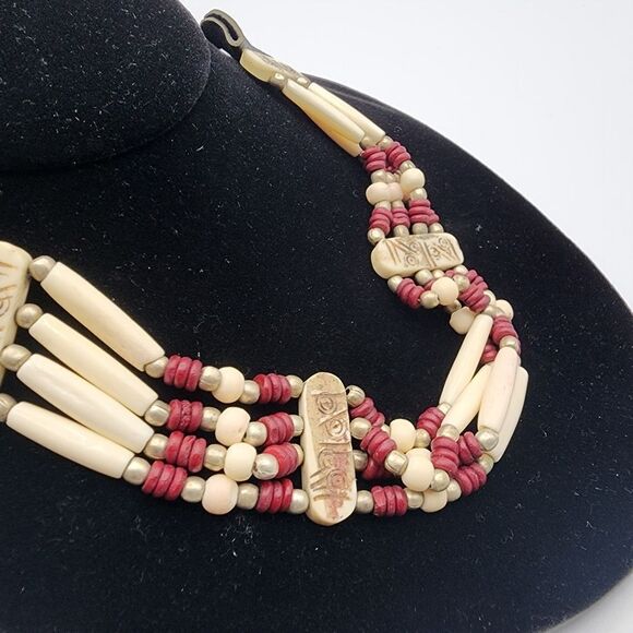 Multistrand adjustable necklace - Picture 2 of 3